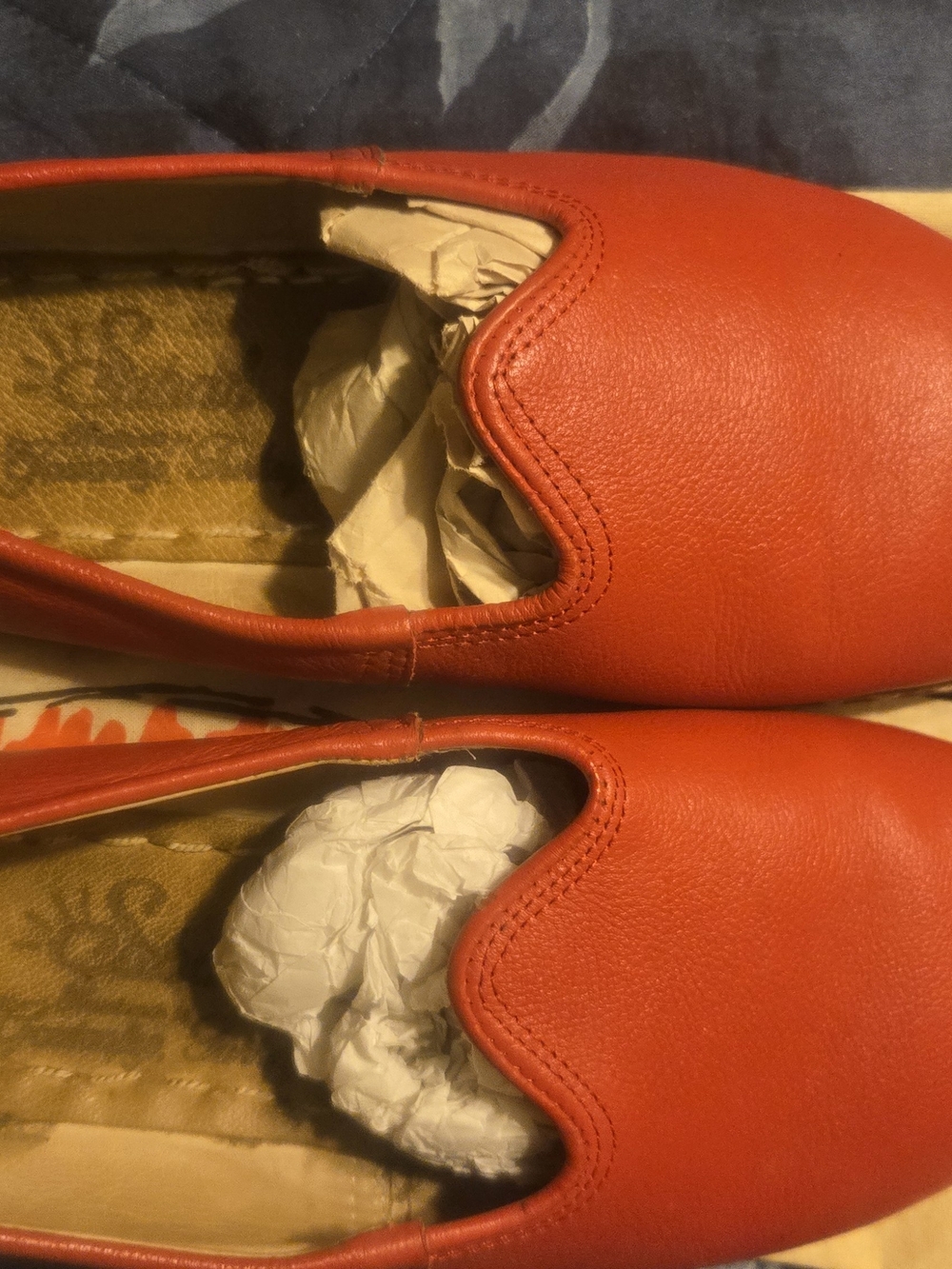 Sabah Felli Red Leather Slip-On Loafers for Men